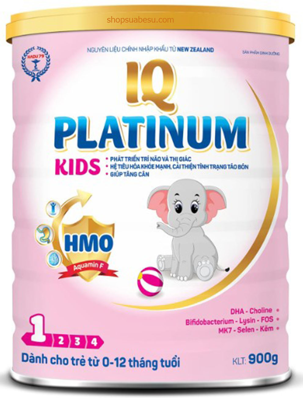 Sữa IQ PLATINUM KID 900g
