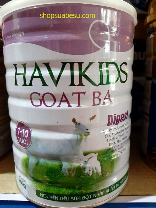Sữa HAVIKIDS GOAT BA 900g